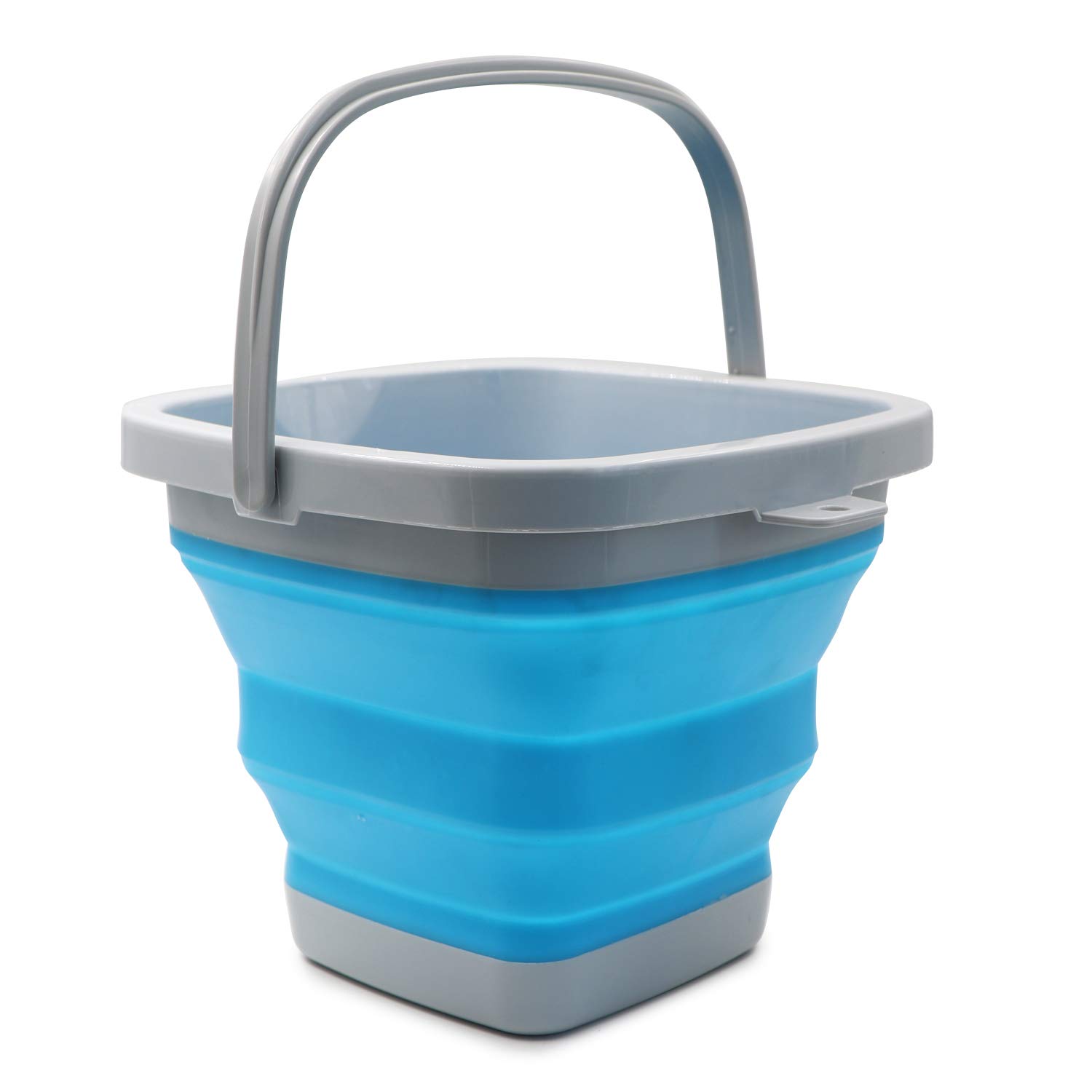 TOSSOW складное ведро силиконовое рыболовное ведро компактное хранение термостойкое рыболовное автомойка кухня 5л